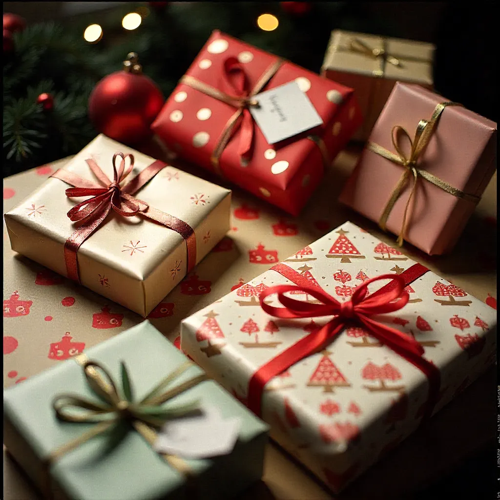 Gift wrapping service showcase